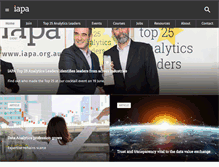 Tablet Screenshot of iapa.org.au